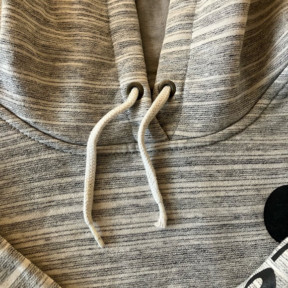 Carhartt Light Grey Striped Design Hoodie Amazing Condition Women’s Size XS 0-2 - Picture 2 of 6